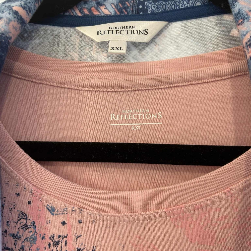 Northern Reflections Multicolor Patterned Blazer & Matching Top - Picture 2 of 2